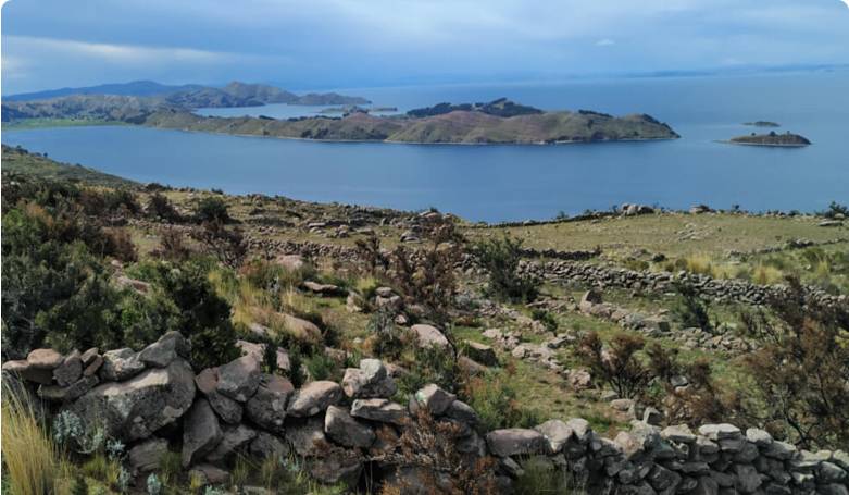 Jezioro Titicaca w Peru