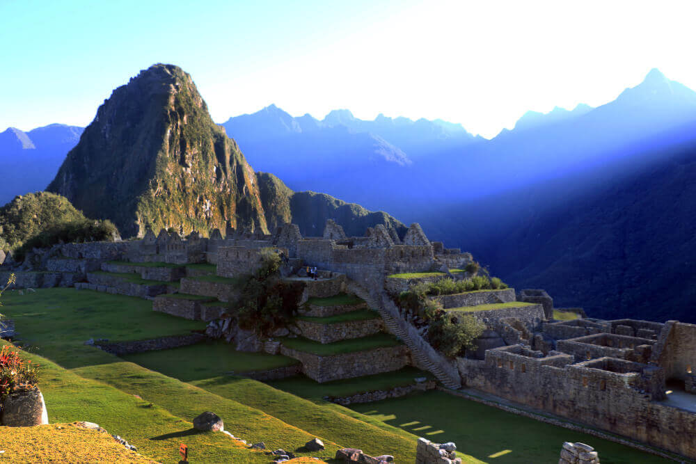 Widok na Machu Picchu